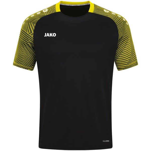 Jako T-Shirt Performance - schwarz/soft yellow - 3XL