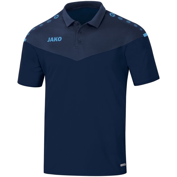 Jako Polo Champ 2.0 - marine/darkblue/skyblue - XL