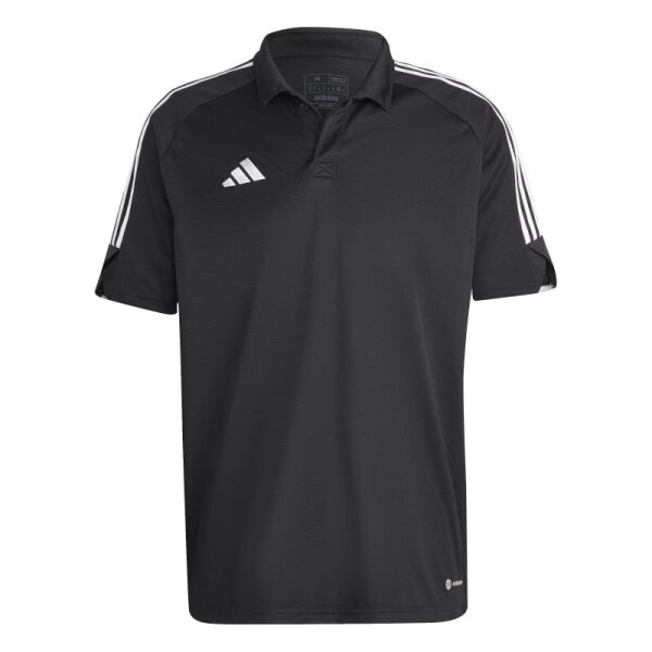 adidas Tiro 23 League Poloshirt Herren - schwarz/weiß -S