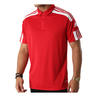 adidas Squadra 21 Poloshirt Herren - rot/weiß S
