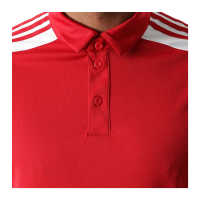 adidas Squadra 21 Poloshirt Herren - rot/weiß S