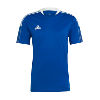 Adidas Tiro 21 Trainingstrikot Herren blau weiß Gr XL
