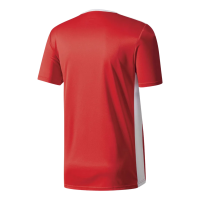 Adidas Entrada 18 Fußball Match Trikot Herren Teamtrikot kurzarm rot weiß Gr XL