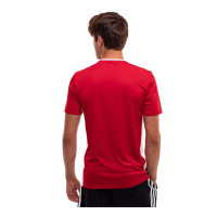 Adidas Entrada 18 Fußball Match Trikot Herren Teamtrikot kurzarm rot weiß Gr XL