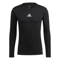 adidas Team Base Shirt Longsleeve Herren - schwarz L