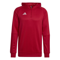 adidas Tiro 23 Competition Half-Zip Hoodie Herren - rot-XL