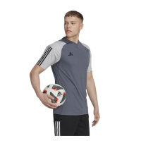 adidas Tiro 23 Competition Trikot Herren - grau/weiß -S