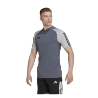 adidas Tiro 23 Competition Trikot Herren - grau/weiß -S