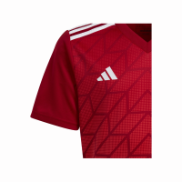 Adidas Team Icon 23 Trikot Kinder rot weiß Gr 152