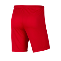 Nike Herren Fußball Park 3 Shorts rot weiß Gr S