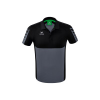 Erima Six Wings Poloshirt Herren - grau - M