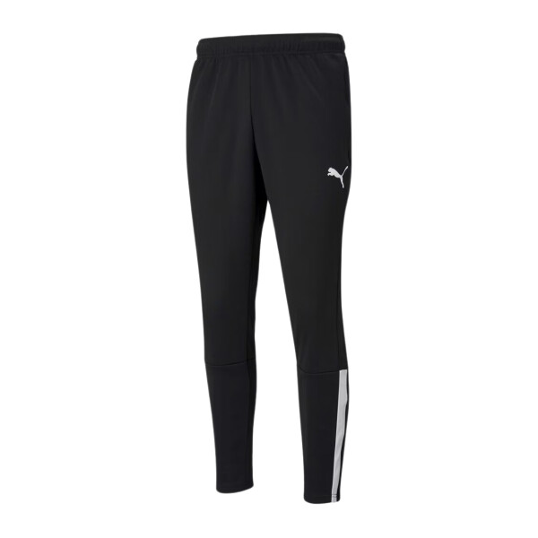 Puma teamLIGA Trainingshose Herren - schwarz/weiß - L