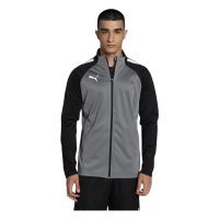 Puma teamLIGA Trainingsjacke Herren - grau/schwarz - L