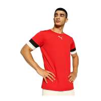 Puma Fußball teamRISE Trikot Herren rot schwarz weiß Gr XXL