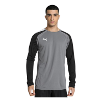 Puma teamPACER Torwarttrikot Langarm Herren - grau/schwarz- - L