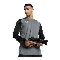 Puma teamPACER Torwarttrikot Langarm Herren - grau/schwarz- - L