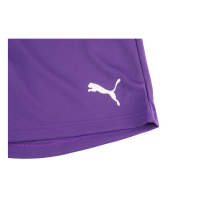 Puma Fußball teamRISE Shorts Herren lila weiß L