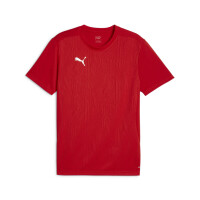 Puma teamFINAL Trainingstrikot Herren rot silber Gr M