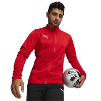 Puma teamGOAL Trainingsjacke Herren - rot-XL