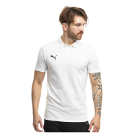 Puma teamGOAL Casuals Poloshirt Herren - weiß - 3XL
