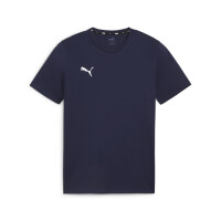 Puma teamGOAL Casuals T-Shirt Herren navy weiß Gr S