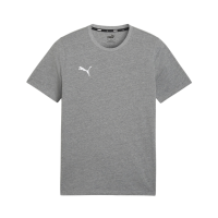Puma teamGOAL Casuals T-Shirt Herren grau heather weiß Gr M
