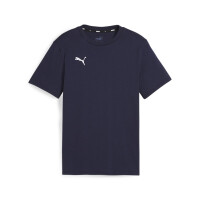 Puma teamGOAL Casuals T-Shirt Kinder - navy-116