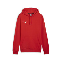 Puma teamGOAL Casuals Hoodie Herren rot wei&szlig; Gr...