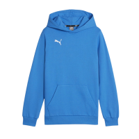 Puma teamGOAL Casuals Hoodie Kinder blau weiß Gr 152