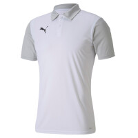 Puma teamGOAL 23 Sideline Poloshirt Herren - weiß/grau-S