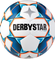 Derbystar Stratos Light Gr.4 350g  - weiß/blau/orange