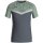 Jako T-Shirt Iconic - anthra light/mintgrün/soft grey - L
