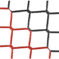 Tornetz 7,5x2,5 in rot/schwarz / Auslage: 2x2m