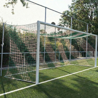 Tornetze 7,5x2,5 in grün/weiß / Auslage: 2x2m (1 Paar)