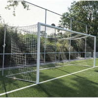 Tornetze 7,5x2,5 in schwarz/weiß / Auslage: 2x2m (1 Paar)