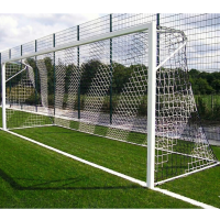 Tornetze 7,5x2,5 in schwarz/weiß / Auslage: 0,80x2m (1 Paar)