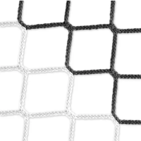 Tornetz 7,5x2,5 in schwarz/weiß / Auslage: 0,80x2m