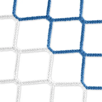 Tornetz 7,5x2,5 in blau/weiß / Auslage: 0,80x2m