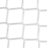 Tornetz 7,5x2,5 in weiß / Auslage: 0,80x2m