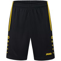 Jako - Sporthose Allround - schwarz/citro - L