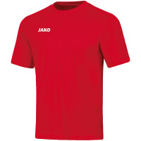 Jako T-Shirt Base Kinder Herren rot Gr 128