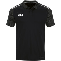 Jako - Polo Performance - schwarz/anthra light - 38