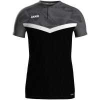 Jako - Polo Iconic - schwarz/anthrazit - S