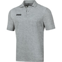 Jako Poloshirt Base Kinder Herren hellgrau meliert Gr L