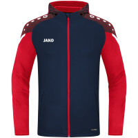 Jako - Kapuzenjacke Performance - marine/rot - 164