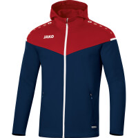 Jako - Kapuzenjacke Champ 2.0 - marine/chili rot - L