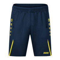 Jako - Trainingsshort Premium - marine/neongelb - M