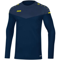 Jako - Sweat Champ 2.0 - marine/darkblue/neongelb - L