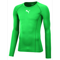 Puma Liga Baselayer Langarm Shirt Herren - gr&uuml;n...