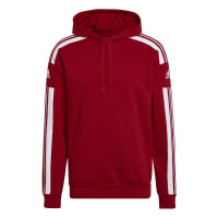 adidas Squadra 21 Hoodie Herren - rot/wei&szlig;-2XL